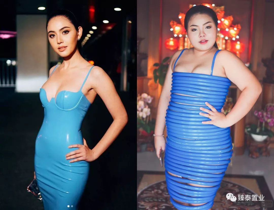 范冰冰蕾哈娜蓝色妆容,范冰冰蕾哈娜