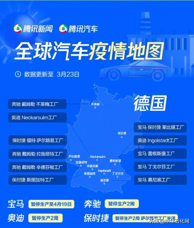 多家汽车企业停产,全球100家汽车厂停产