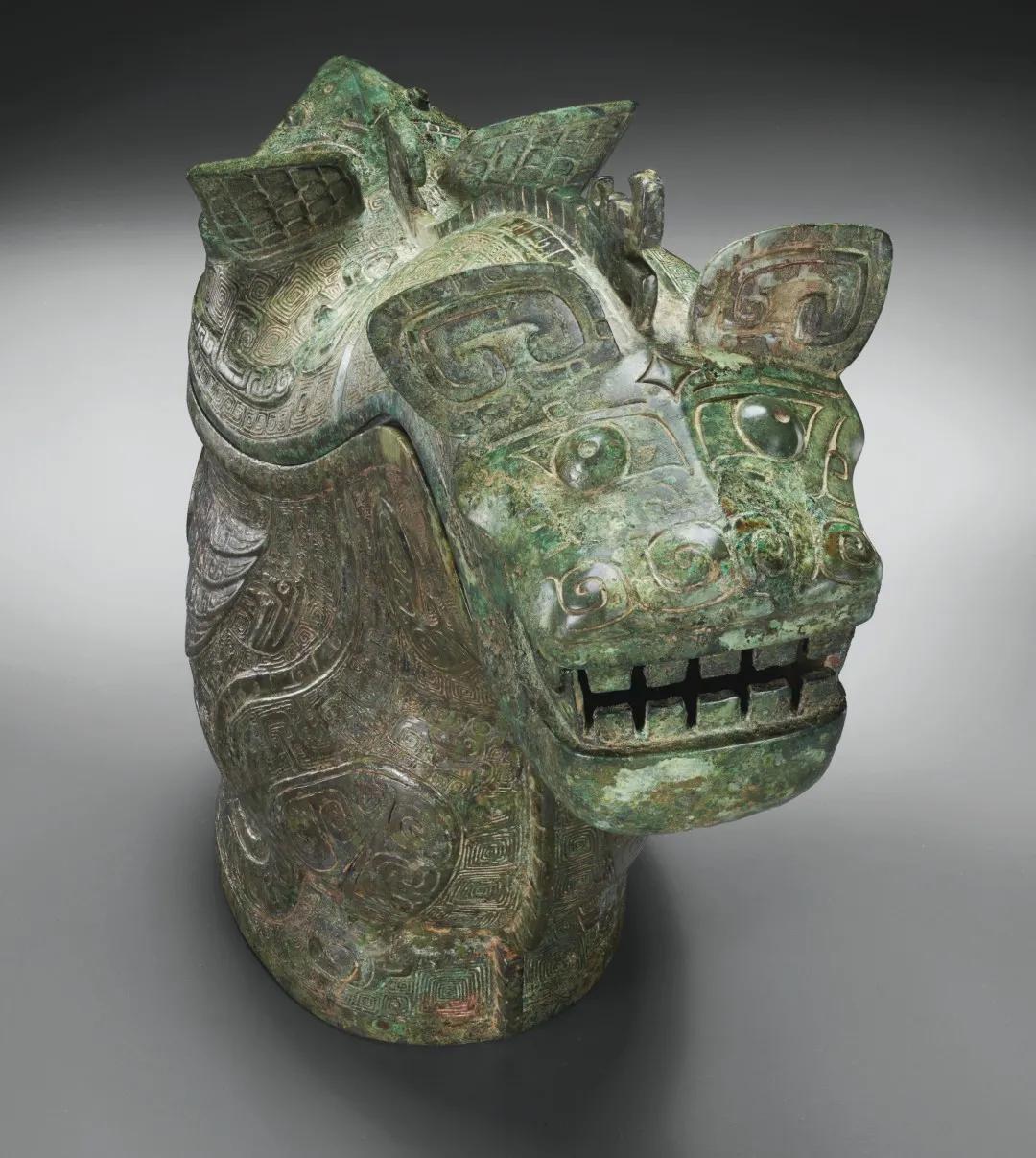 商代鸟兽纹觥,纽约战报