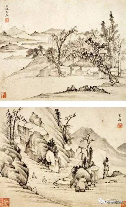 明代山水名画,明代山水书法作品欣赏