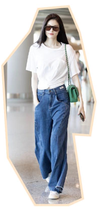 宽松t恤怎么塞衣角复古穿搭,韩版百搭t恤衣角打结神器收腰