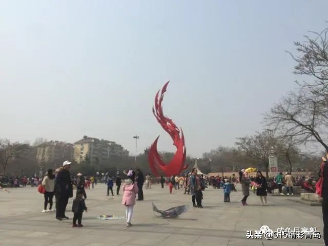 冬日李村公园,李村公园鬼步舞