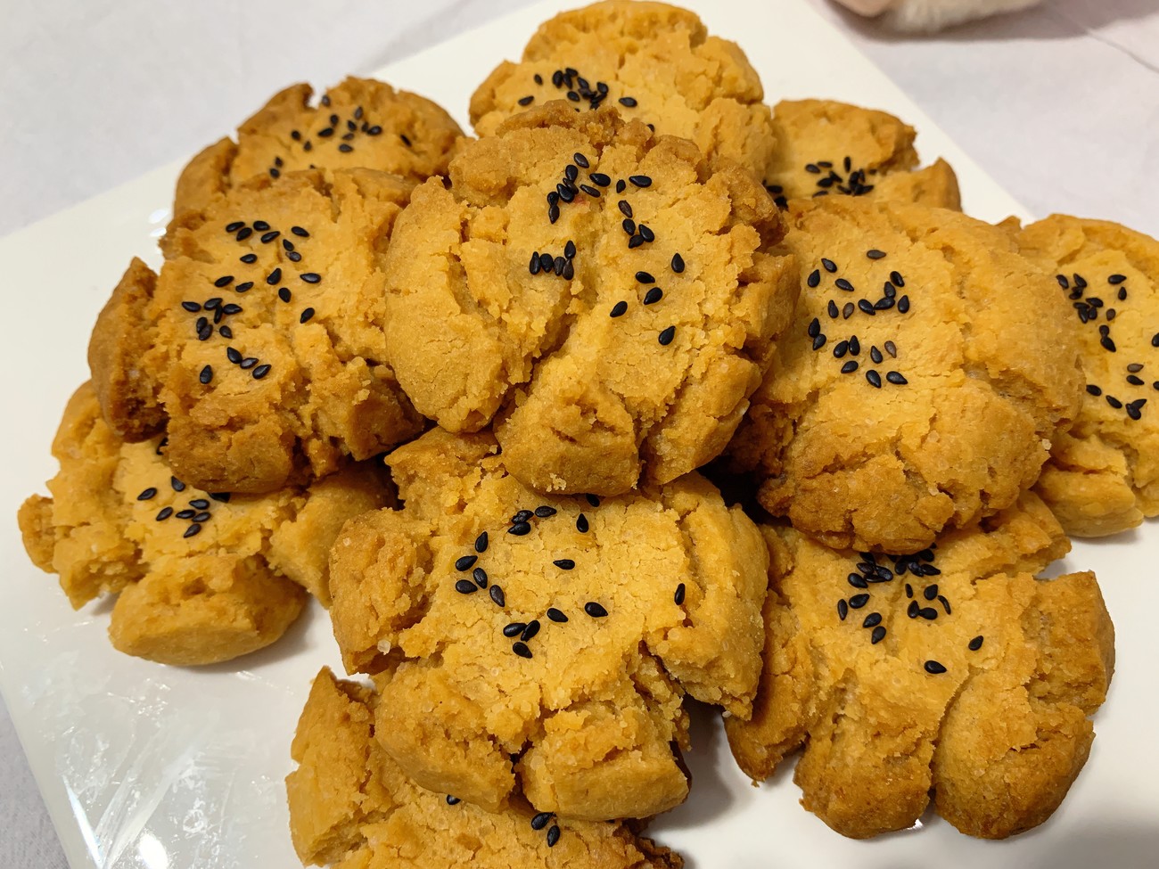 桃酥做出来有麻点,3分钟学会自制桃酥酥到掉渣