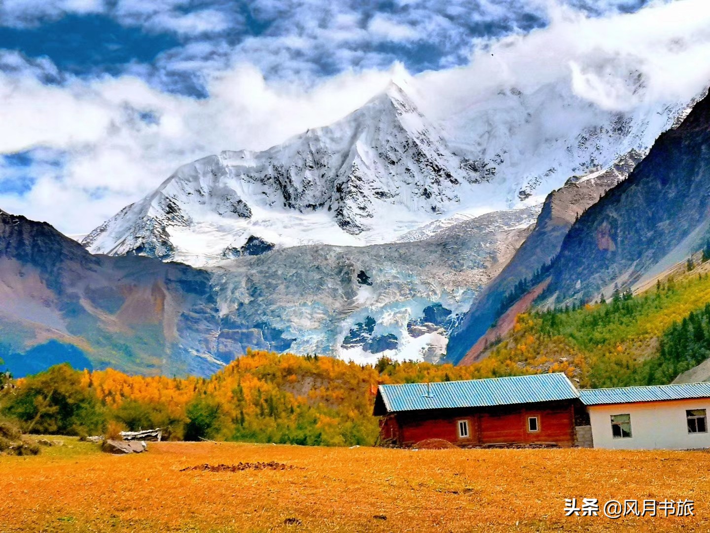 成都出发林芝旅游攻略图,金川梨花节自驾游五日线路图