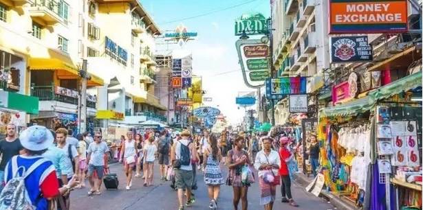 泰国曼谷繁华步行街,曼谷繁华的街