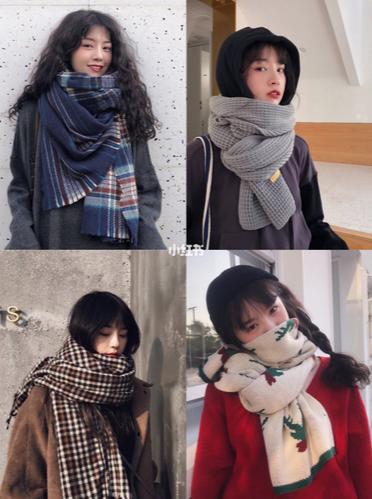 爆款围巾合集,淘宝长款围巾推荐