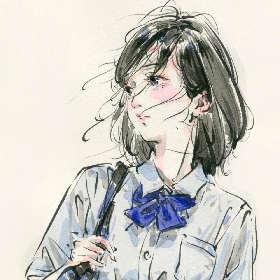 10-13岁女生小学生仙气闺蜜头像,超好看的男生兄弟动漫头像