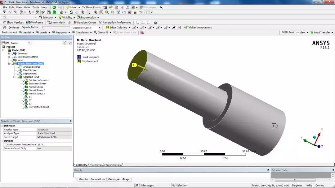 workbench稳定性分析需要设置什么,workbench模态分析步骤