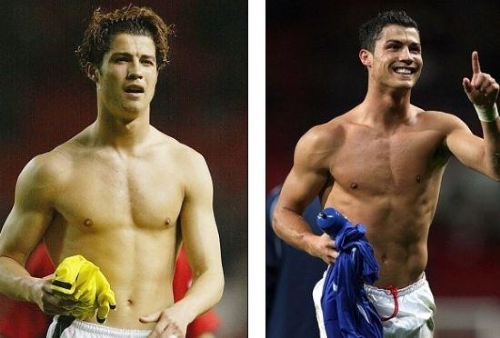 足球c罗的传奇之路,c罗的十年往昔注定为足球而生