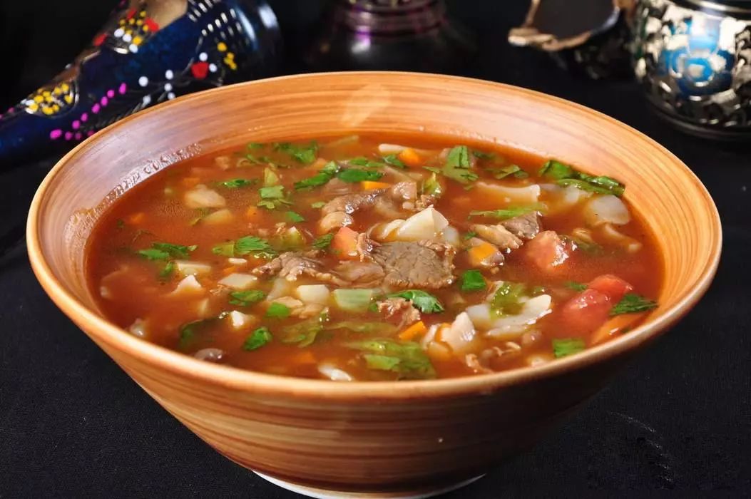 新疆揪片汤饭,新疆正宗的揪片子汤饭
