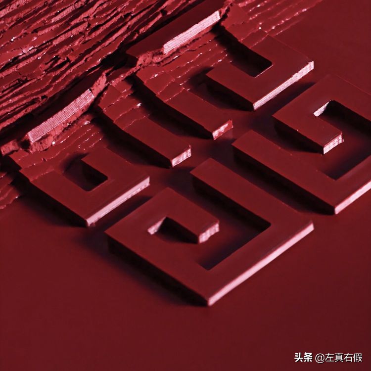 纪梵希新款高定香榭红丝绒唇膏