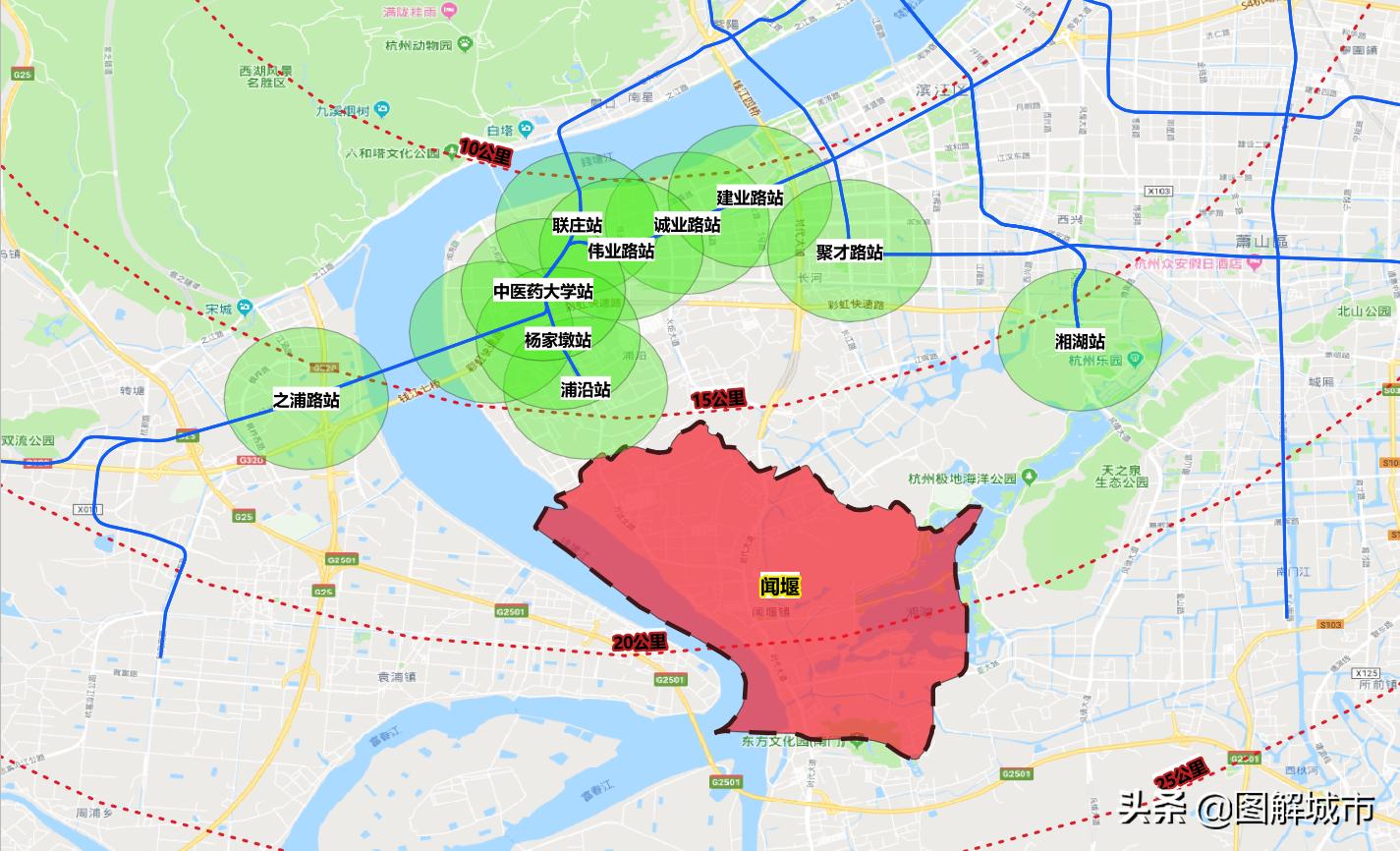 杭州萧山闻堰规划,杭州闻堰板块发展
