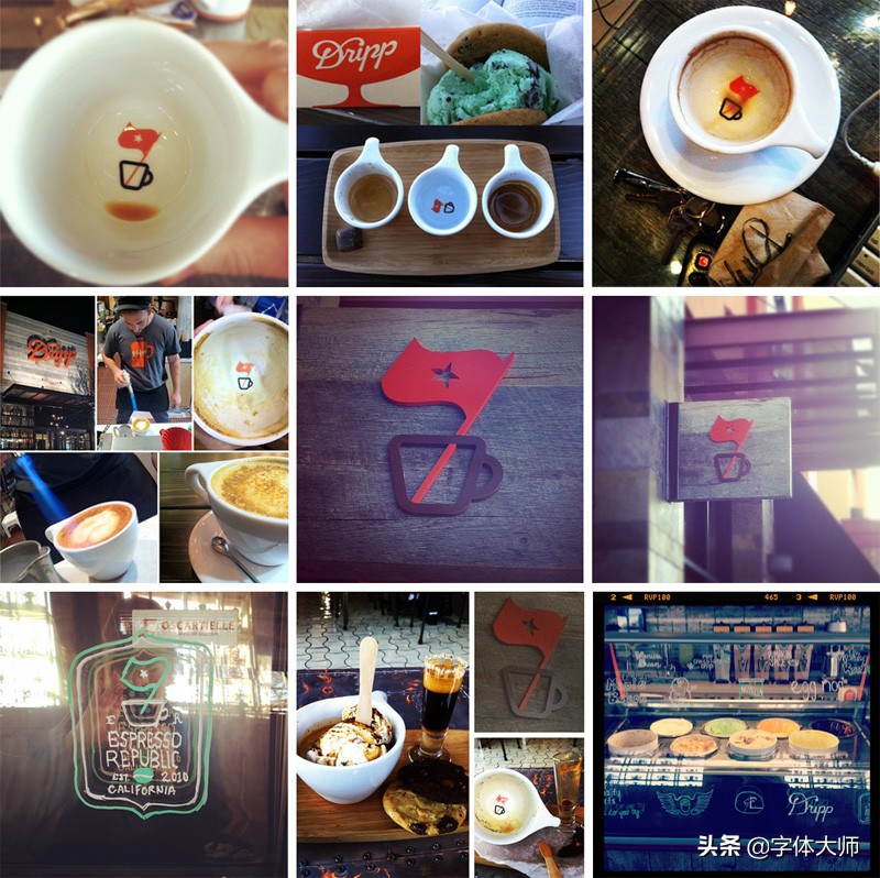 咖啡logo图片大全集,咖啡logo和它们的设计灵感
