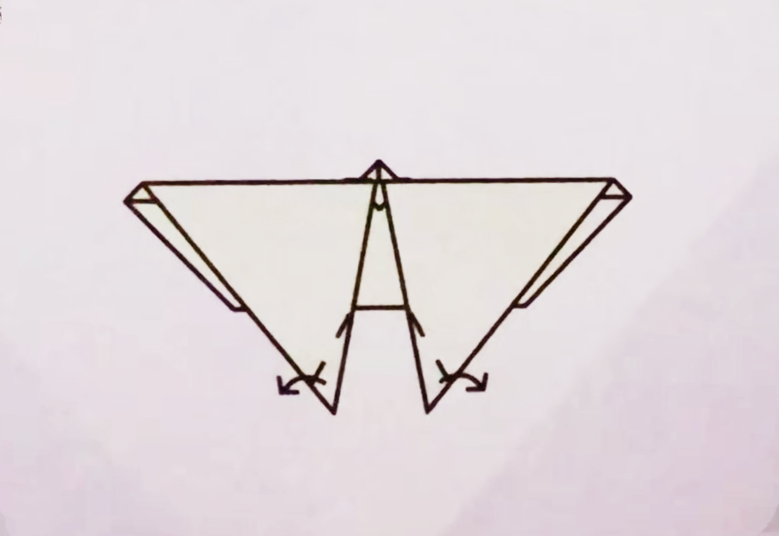 挂在钥匙扣上的手工折纸蝴蝶,手工折纸蝴蝶简单易学幼儿园