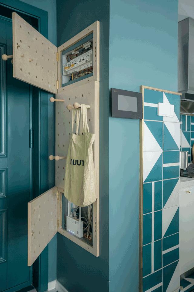 她家75㎡,果断舍弃一间卧室,装完后功能翻倍,颜值大大提升