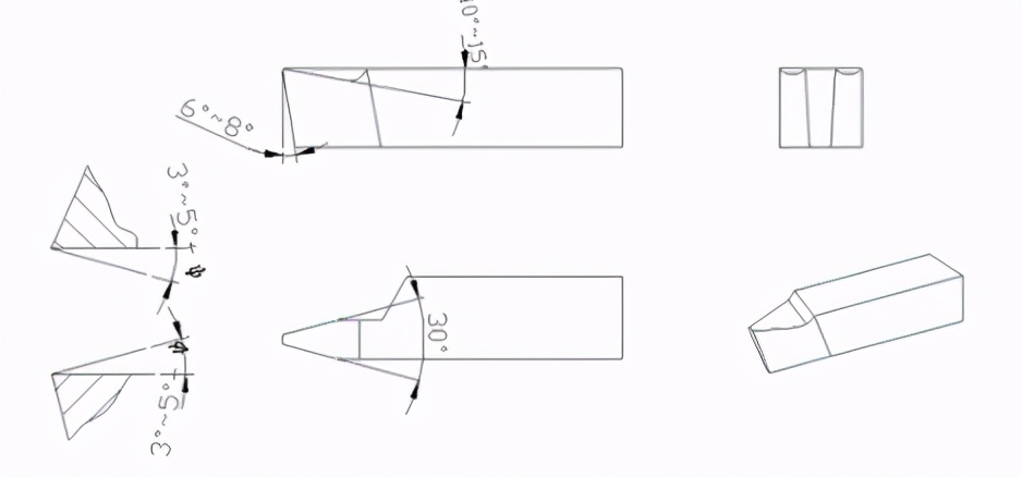 梯形螺纹加工工艺分析及编程,梯形螺纹刀加工内螺纹的加工方法