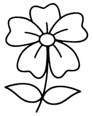 5-10岁儿童简笔画简单漂亮图文,幼儿自制绘本故事简笔画4到8张