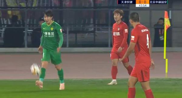 国安门将被红牌罚下,国安被判罚点球