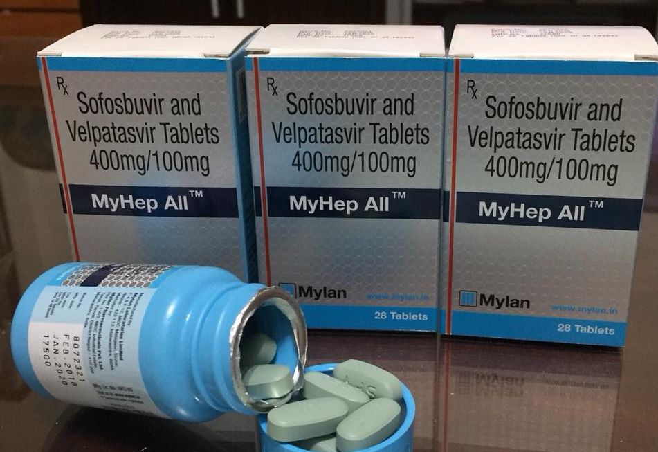 成人慢性丙型肝炎病毒,HCV丙肝----吉三代（丙通沙）