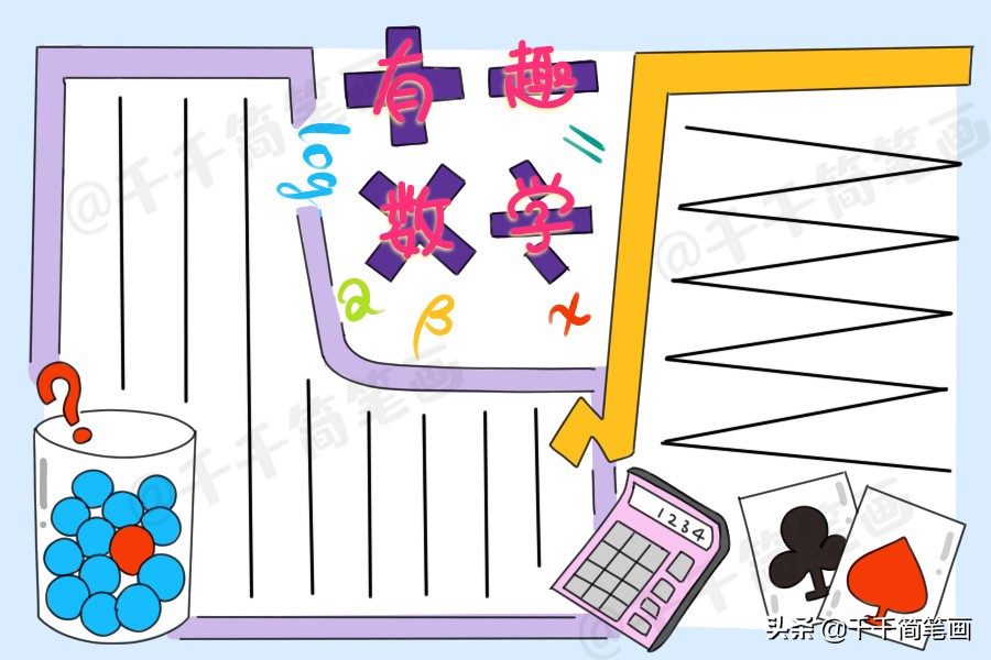 关于学科科目的英语手抄报,学科融合手抄报一年级