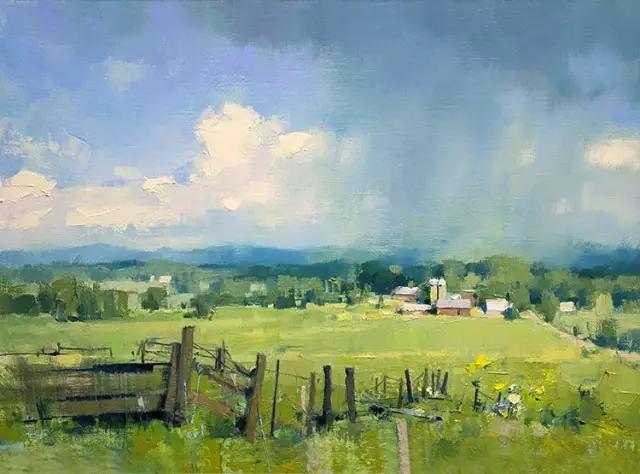 俄罗斯画家的油画艺术美到极致,中俄风景油画作品