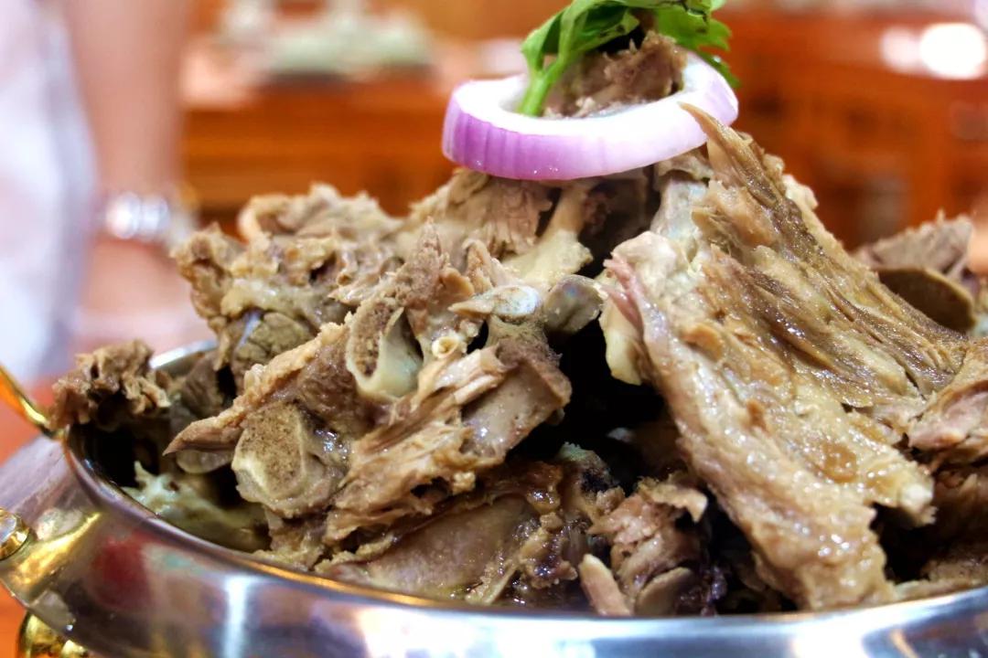 正宗手撕大骨,西安最火牛大骨