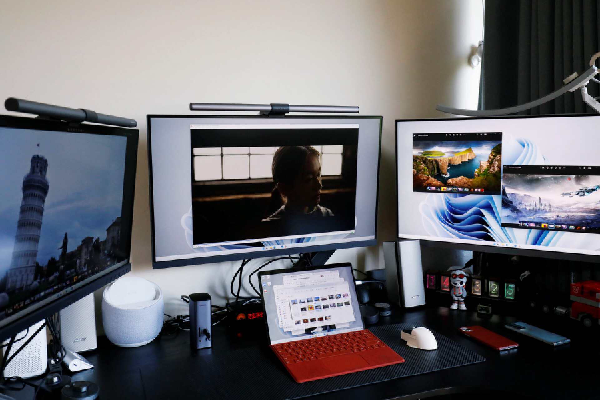 四屏联动怎么操作,绿联扩展