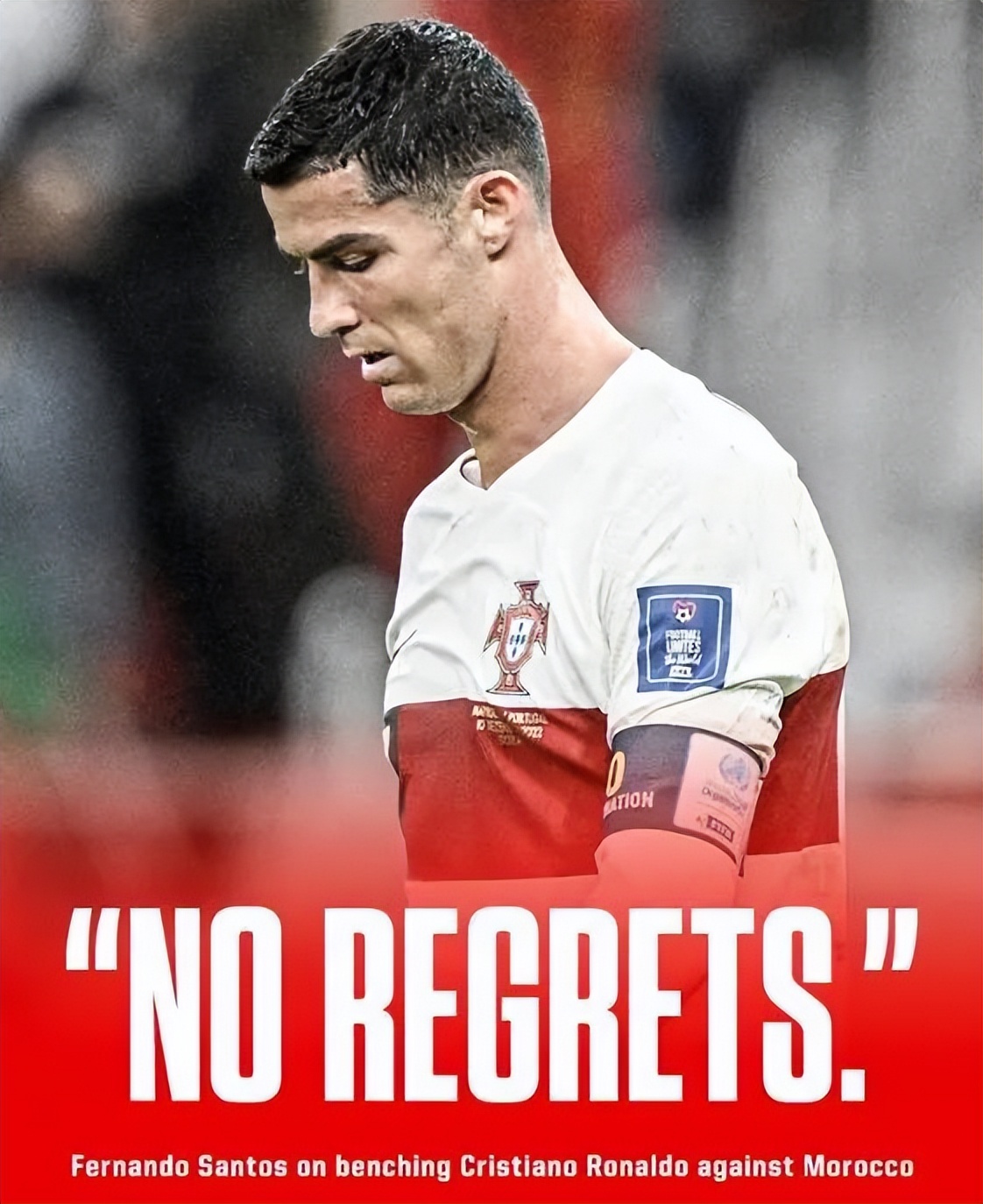 葡萄牙遭逆转c罗难掩失落,葡萄牙输球c罗球迷哭了伤感视频