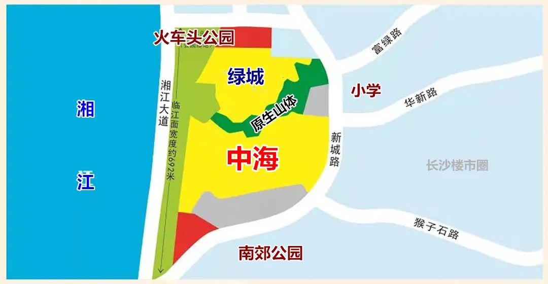 长沙一线江景有哪些楼盘,长沙一线江景大平层