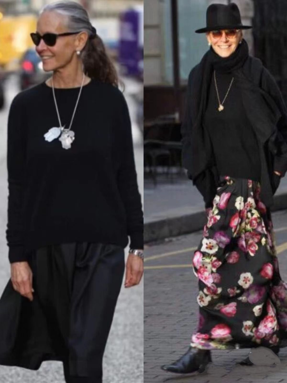 巴黎奶奶街头时尚,被51岁阿姨圈粉的少女感穿搭