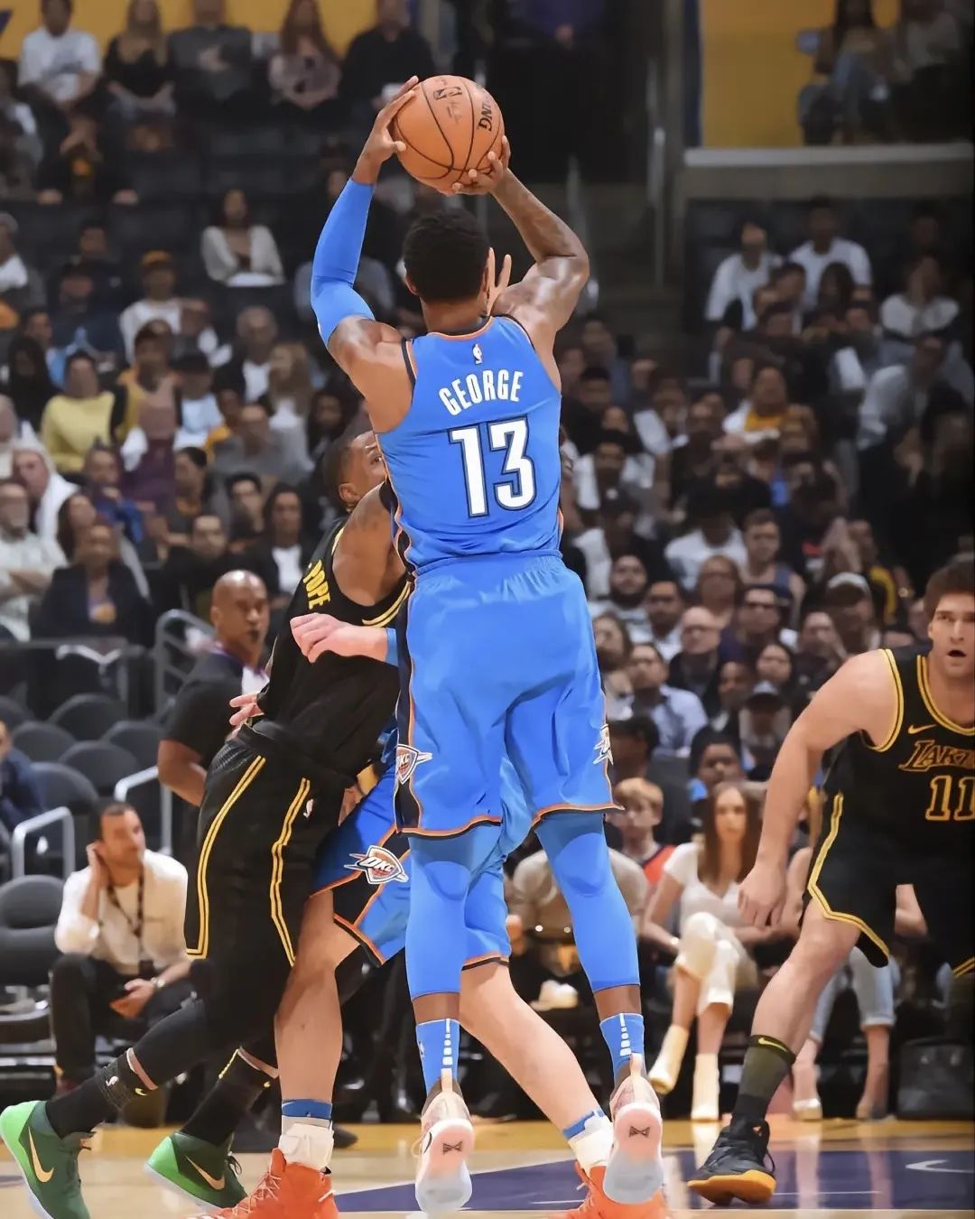 保罗乔治24号壁纸,保罗乔治13号霸气高清壁纸