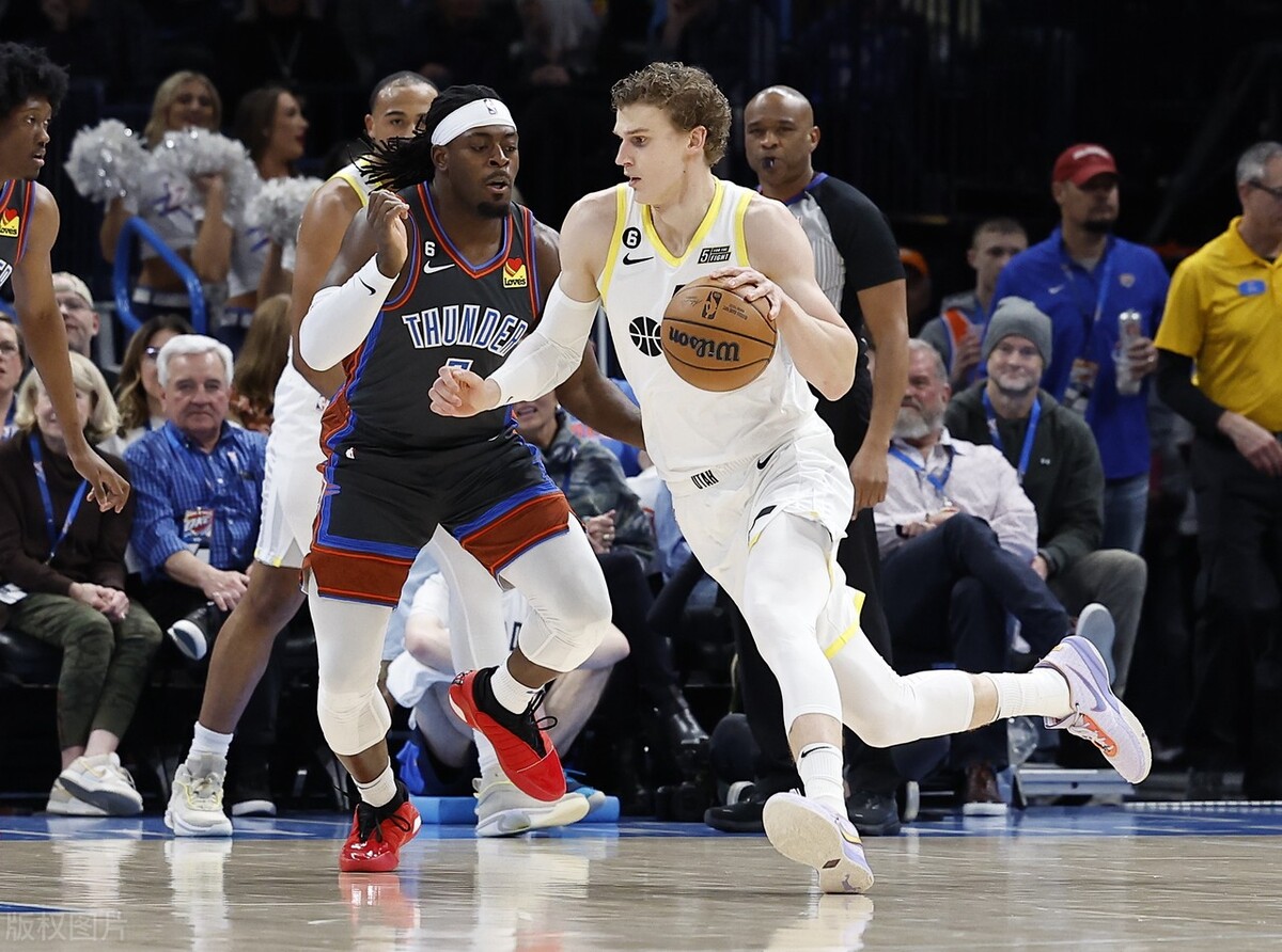 马尔卡宁缺阵爵士负雷霆遭3连败,马尔卡宁33分爵士战胜雷霆