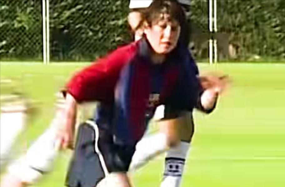 球王梅西凝望大力神杯,球王梅西樊振东