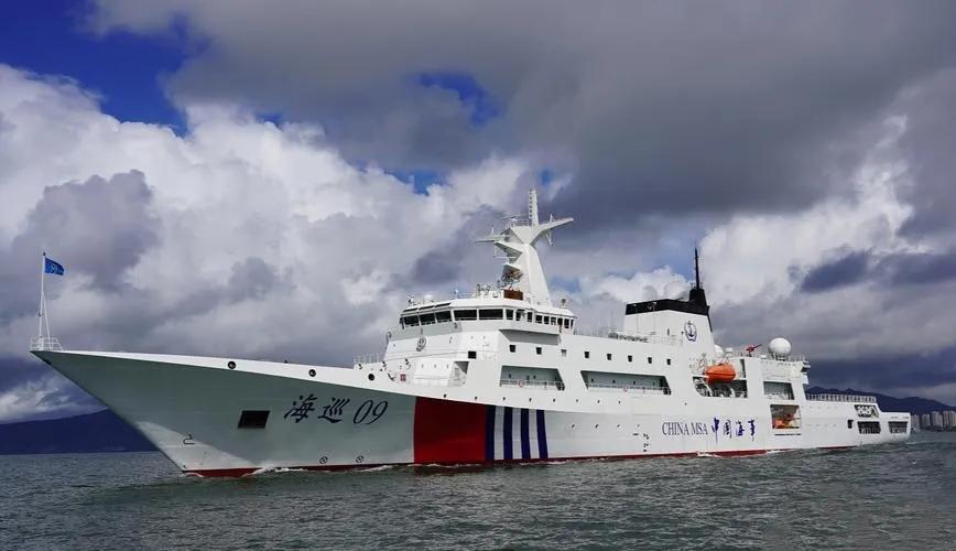 海巡173南沙巡检,海巡173船停靠码头