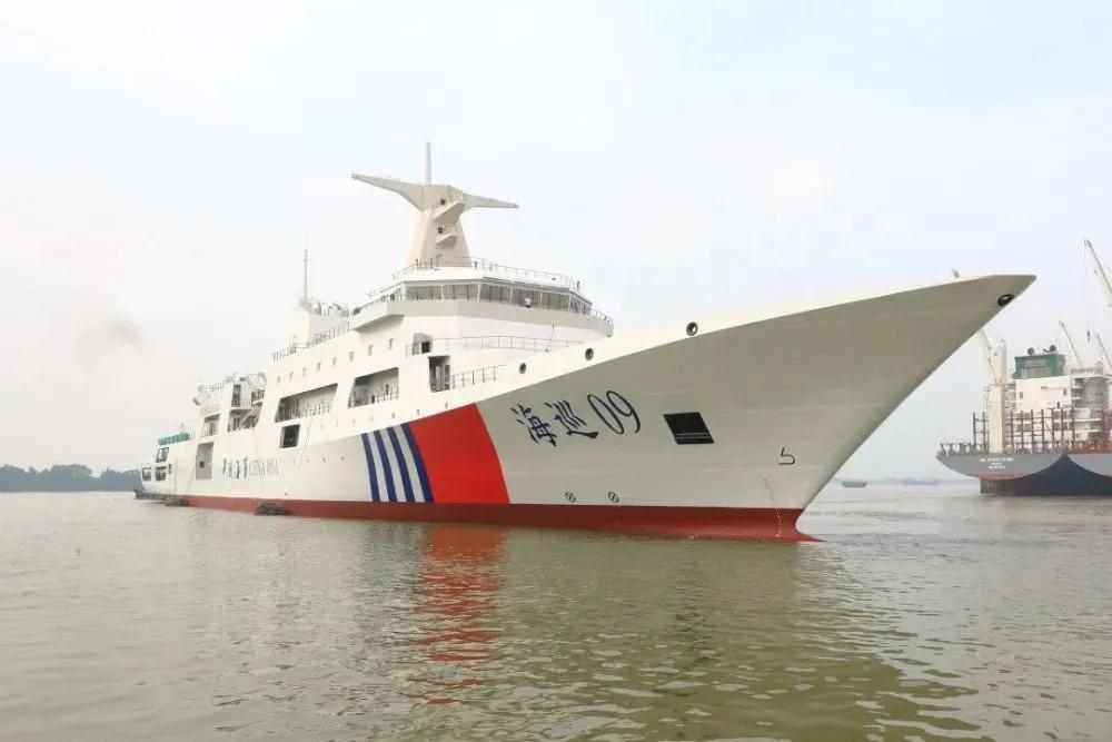 海巡173南沙巡检,海巡173船停靠码头