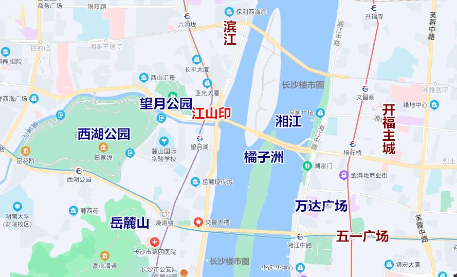 长沙一线江景有哪些楼盘,长沙一线江景大平层