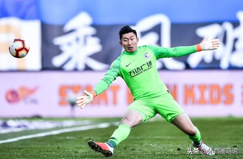 津门虎徐嘉敏扑救,天津津门虎守门员徐嘉敏