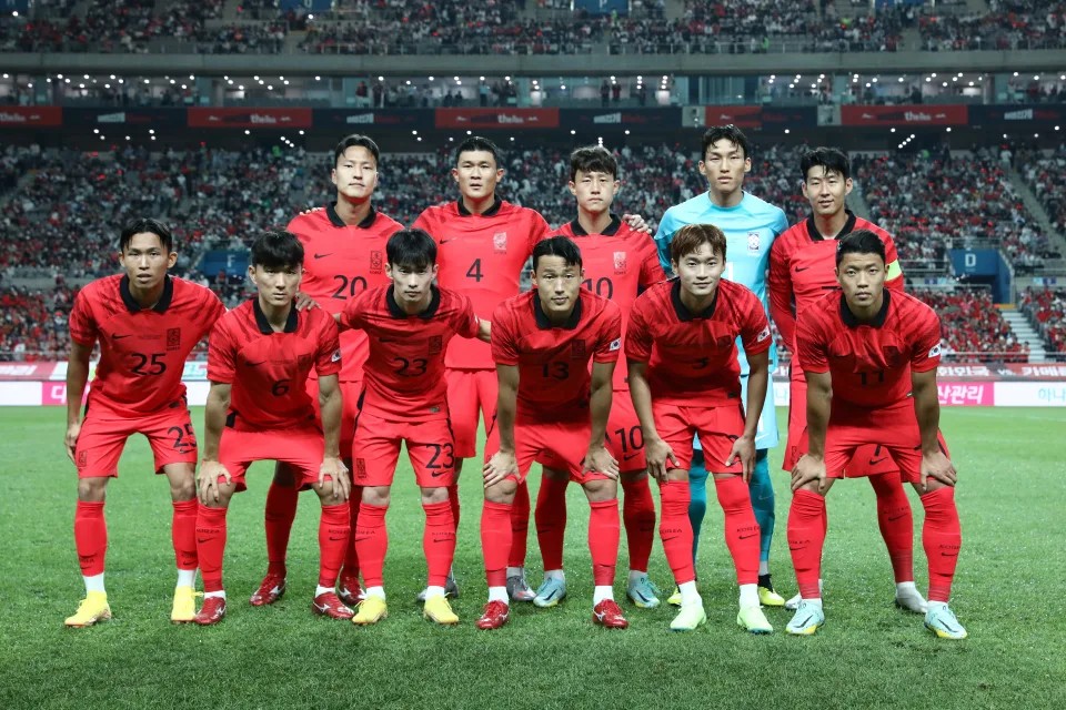 世界杯足球列强对阵,世界杯预选赛韩国形势分析