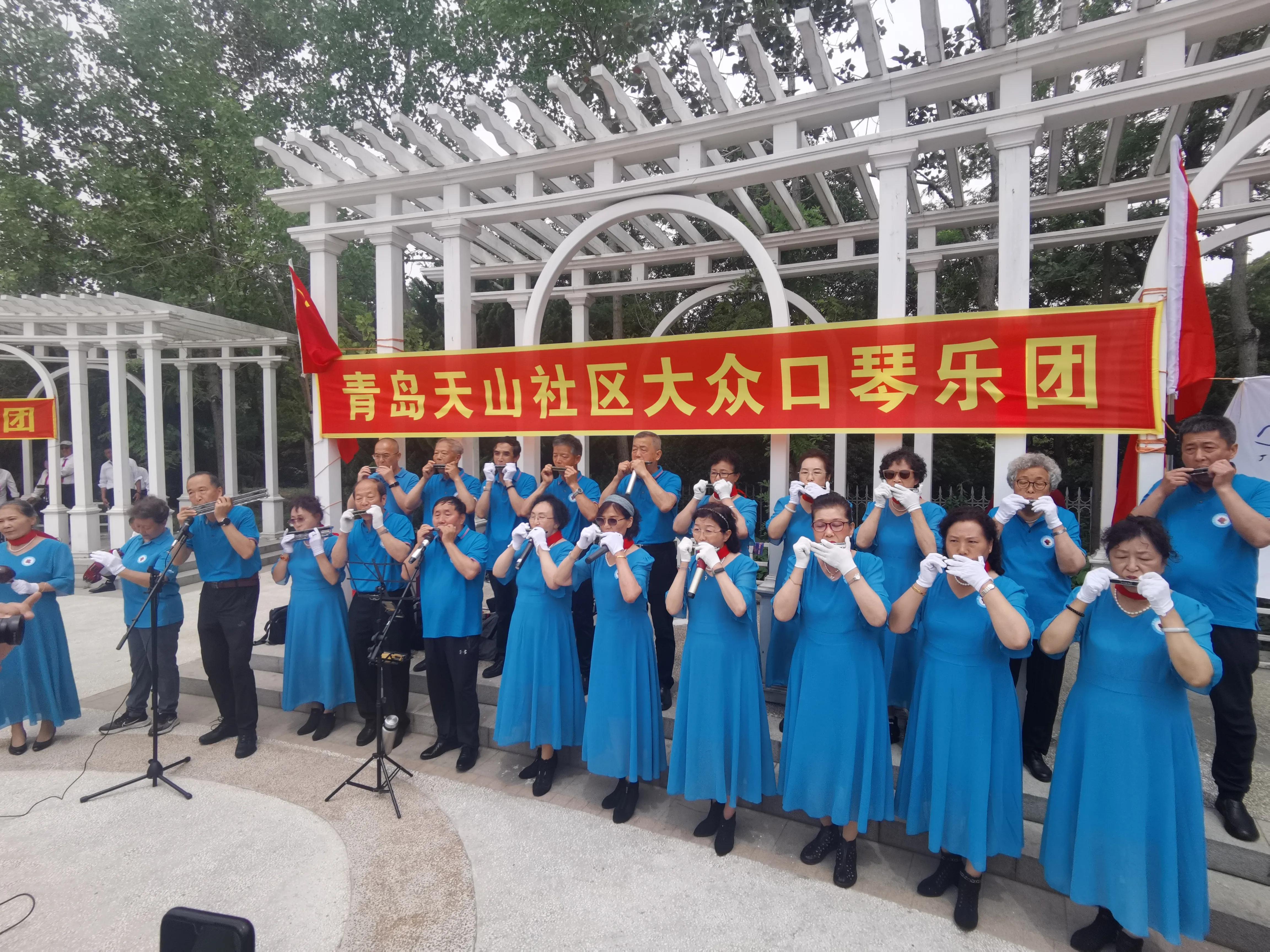 青岛口琴表演视频,青岛口琴大联盟