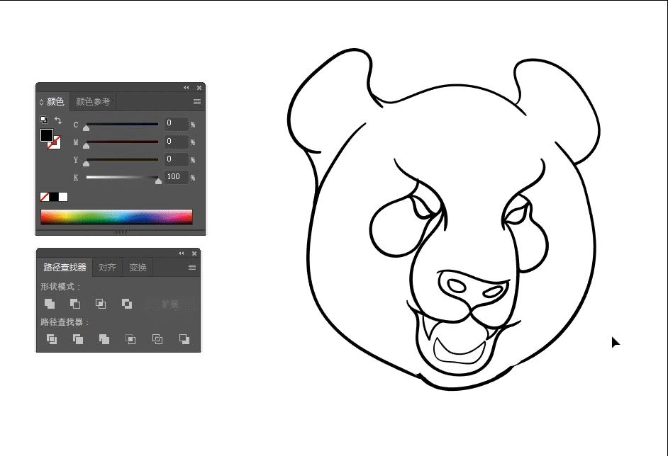 ai怎么做篮球logo,ai制作队标