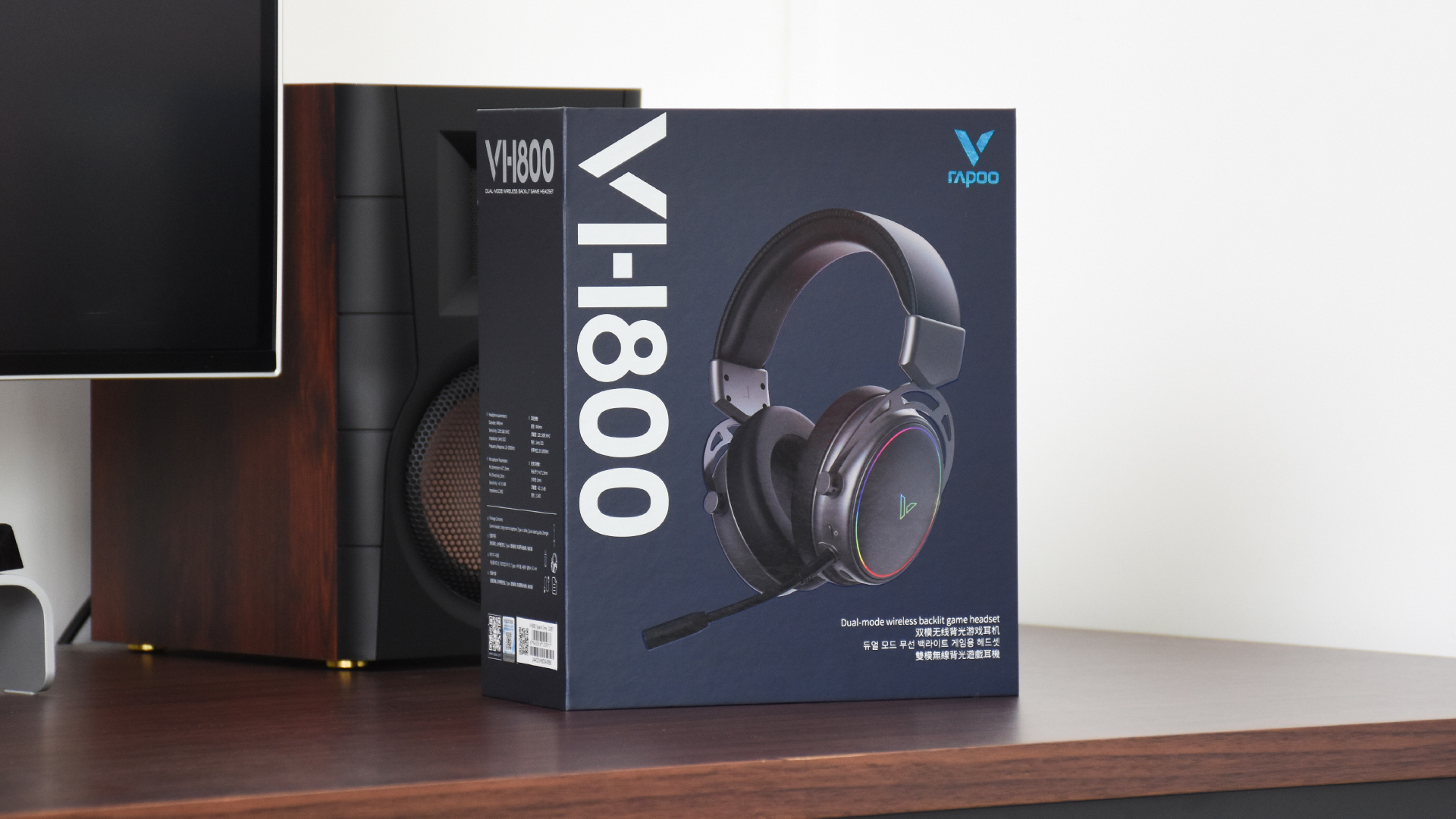 雷柏vh800连接手机,雷柏vh800耳机怎么充电