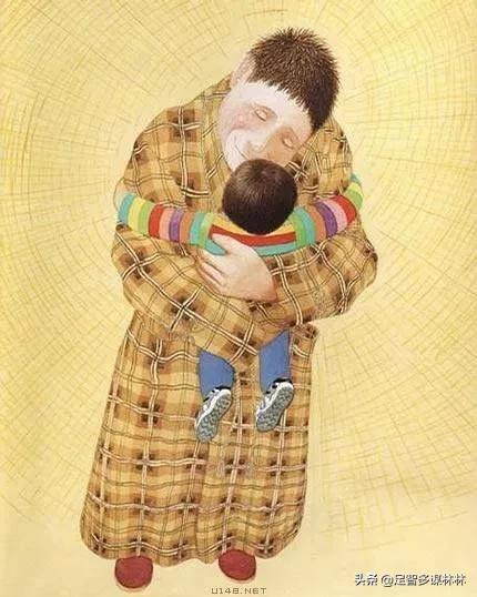 我爸爸绘本好书推荐卡,父亲节礼物绘本