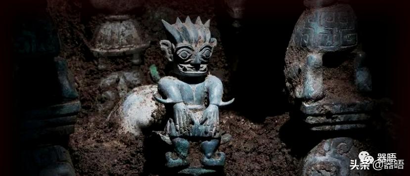 三星堆造型介绍,三星堆扁头