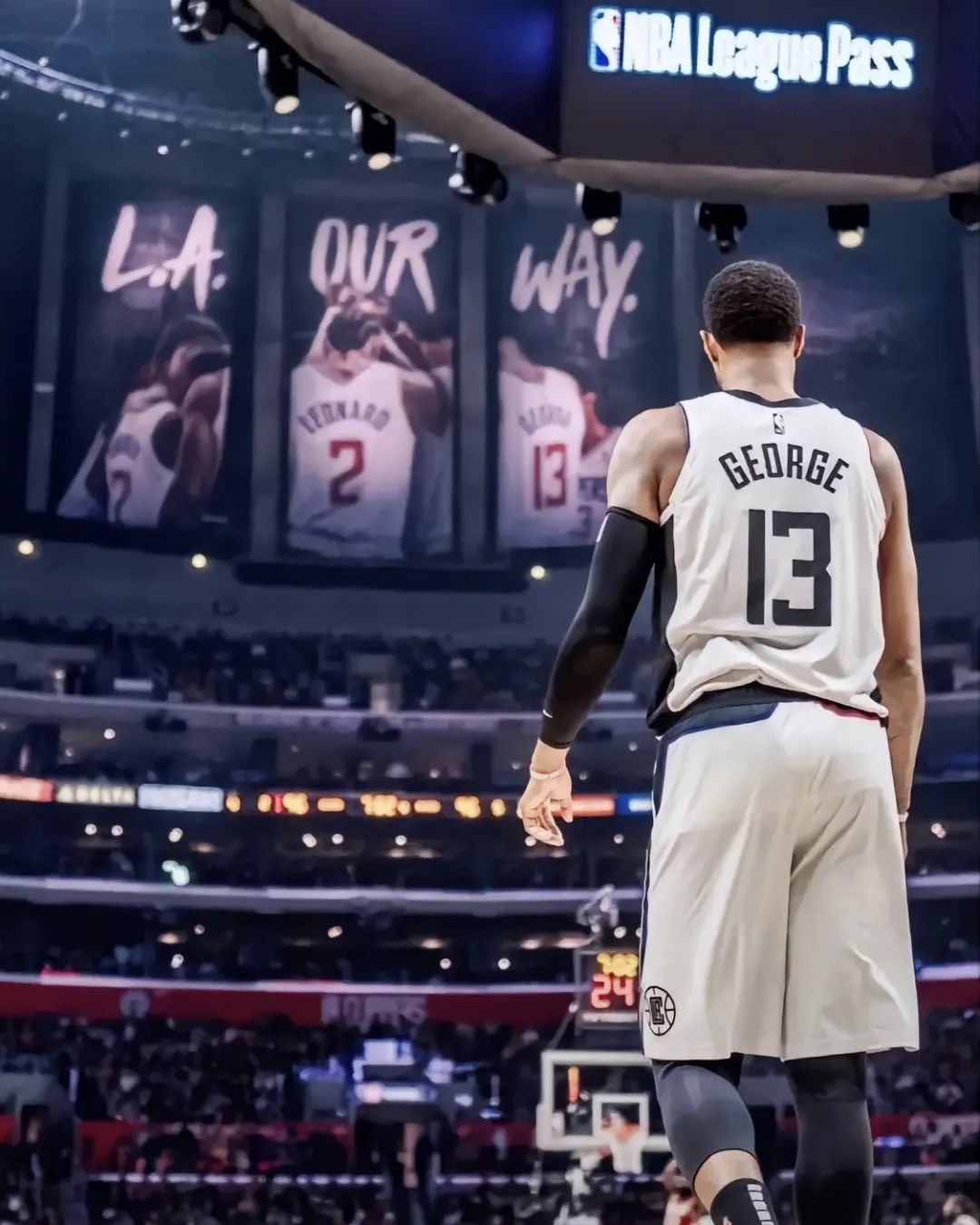 保罗乔治24号壁纸,保罗乔治13号霸气高清壁纸