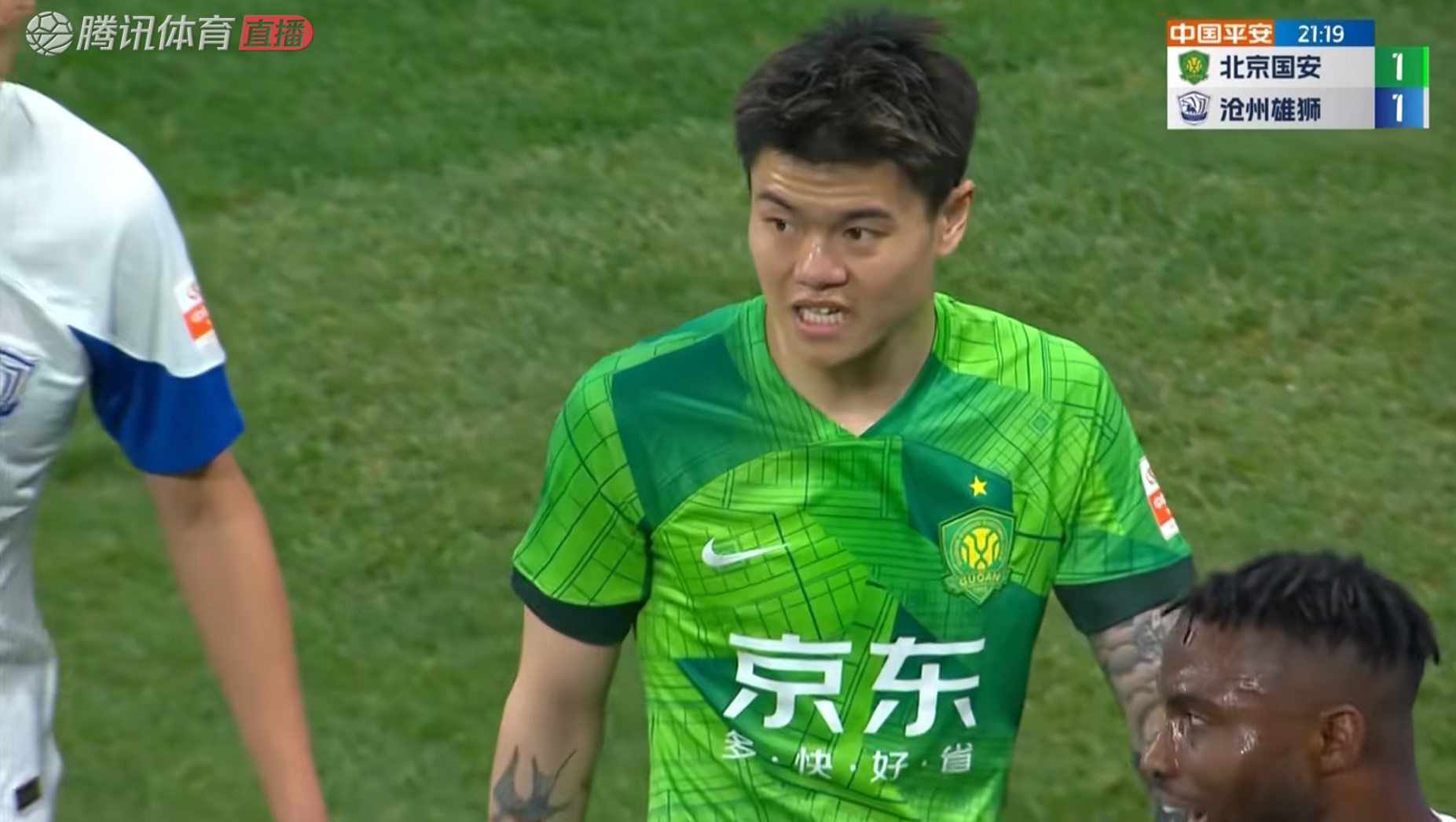 国安王子铭绝杀,王子铭替补绝杀国安