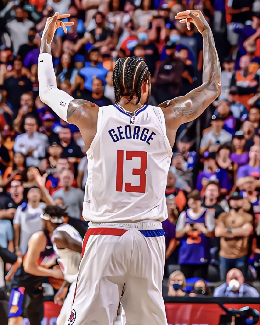 保罗乔治24号壁纸,保罗乔治13号霸气高清壁纸