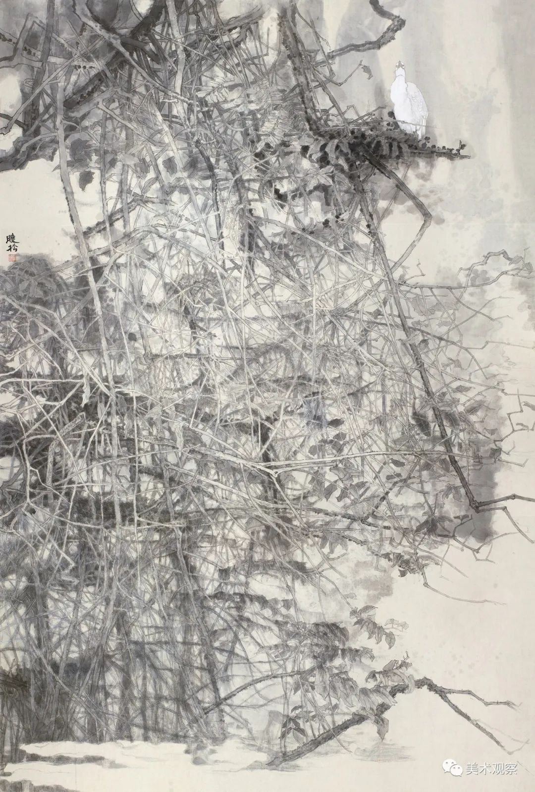 【案边点滴】画无定法——莫晓松谈花鸟画创作