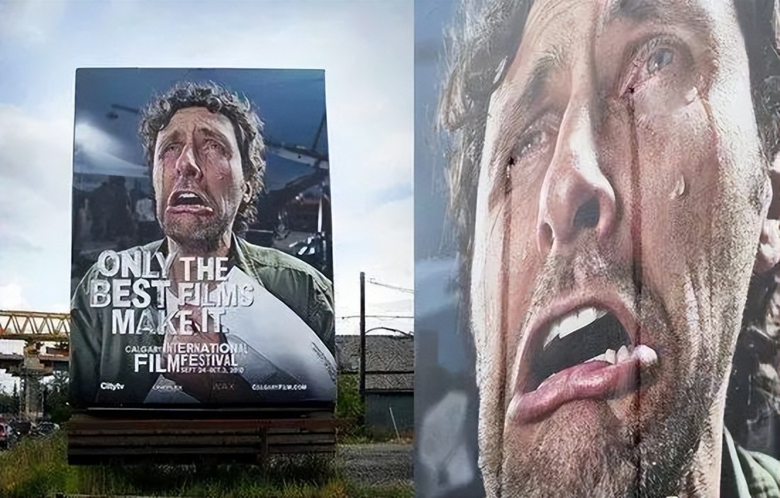 超震撼户外广告,让人惊艳的户外广告