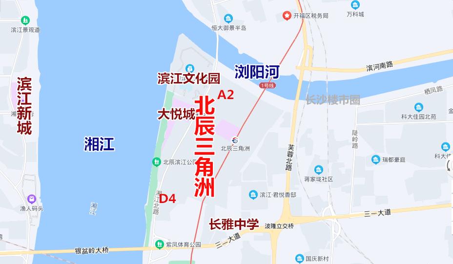 长沙一线江景有哪些楼盘,长沙一线江景大平层