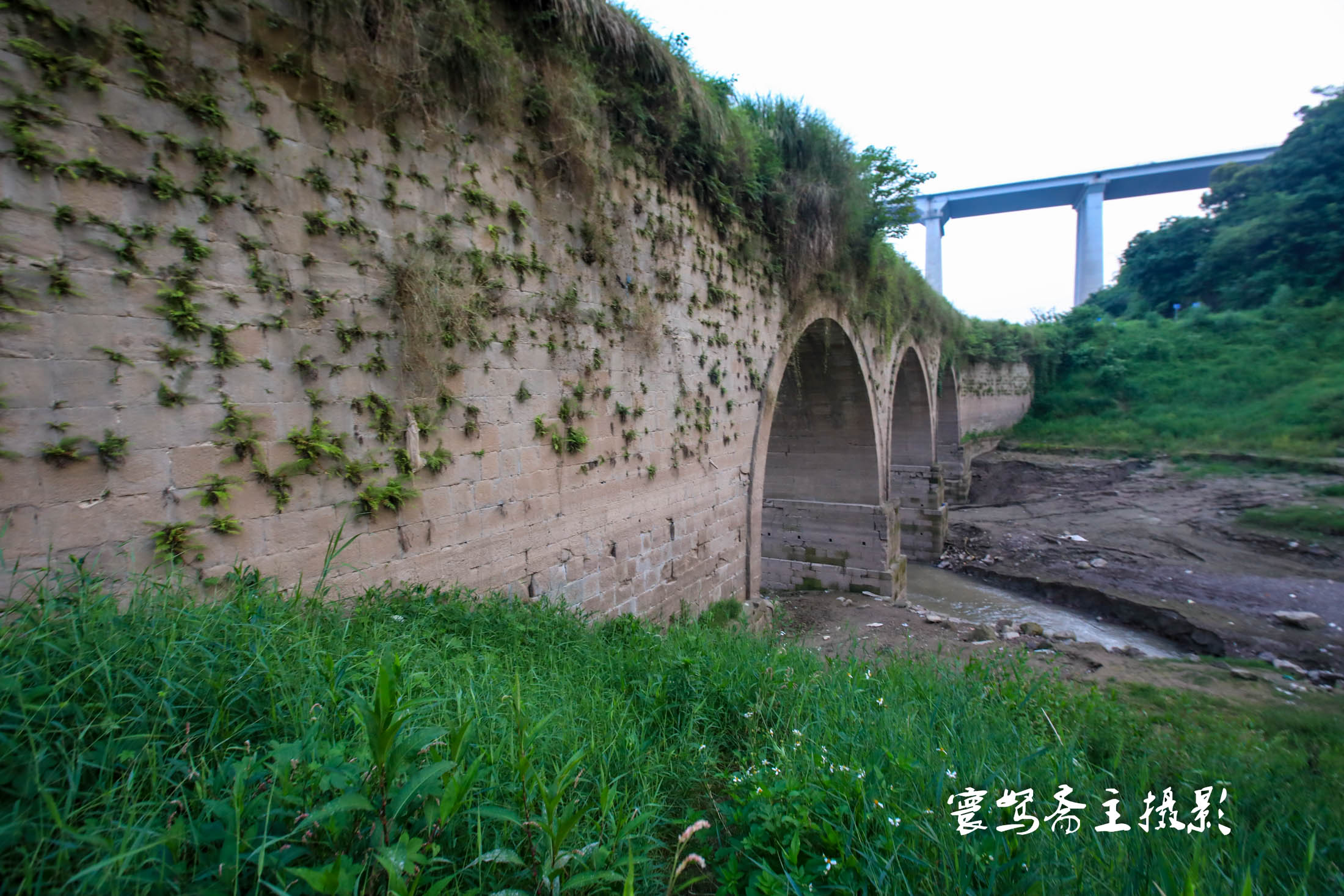 重庆茅溪百年偃月桥,重庆长江大桥两岸风光